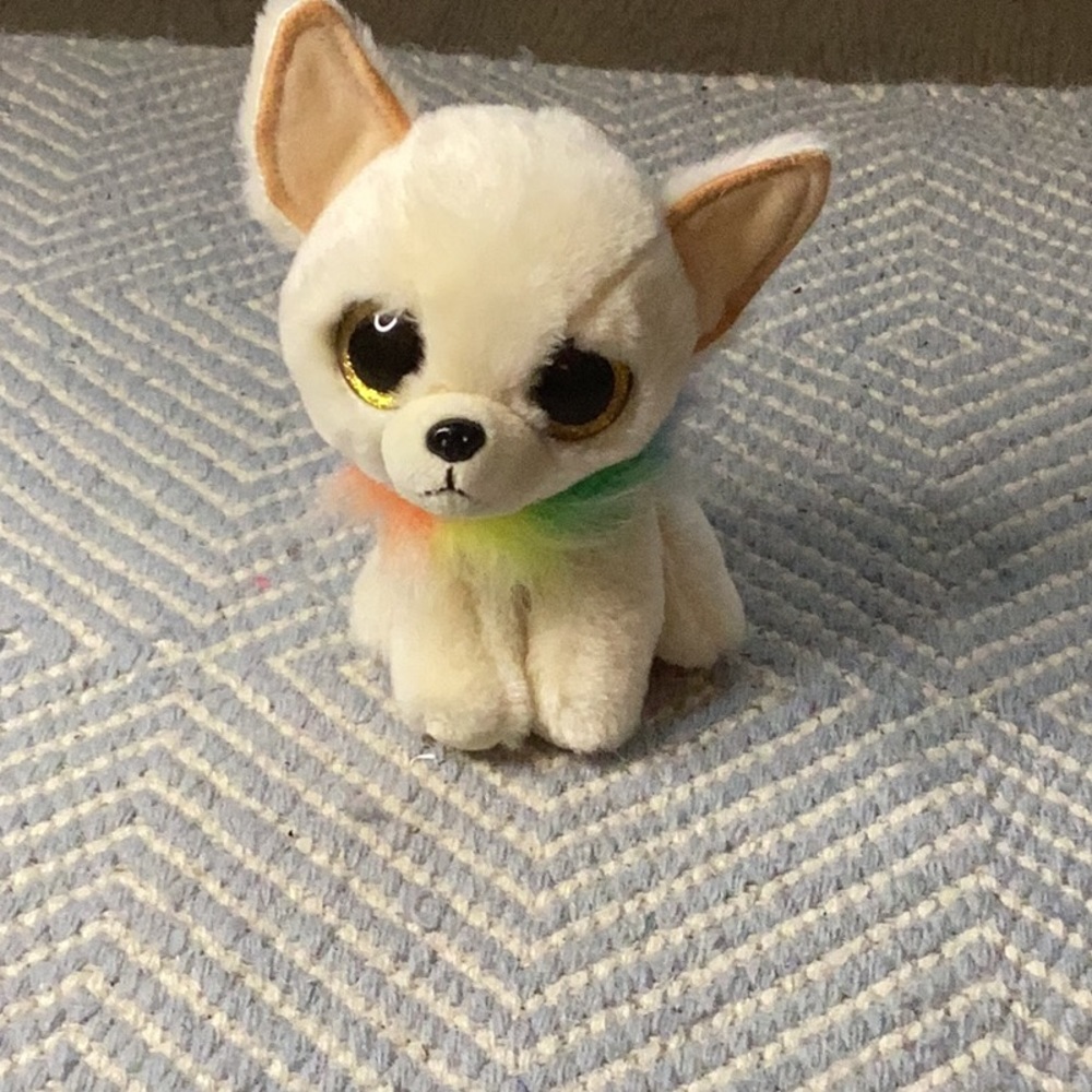 Ty rainbow dog